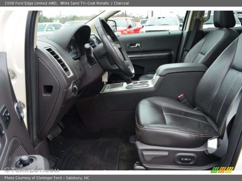 Front Seat of 2008 Edge Limited AWD
