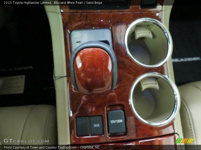Blizzard White Pearl / Sand Beige 2013 Toyota Highlander Limited