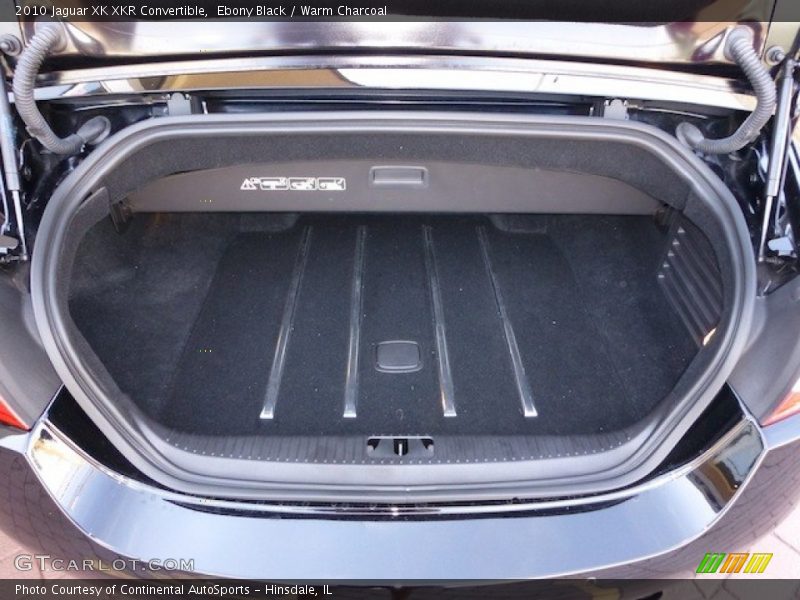  2010 XK XKR Convertible Trunk