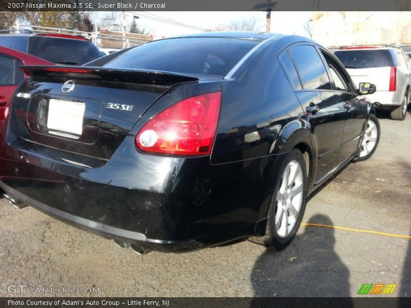 Super Black / Charcoal 2007 Nissan Maxima 3.5 SE