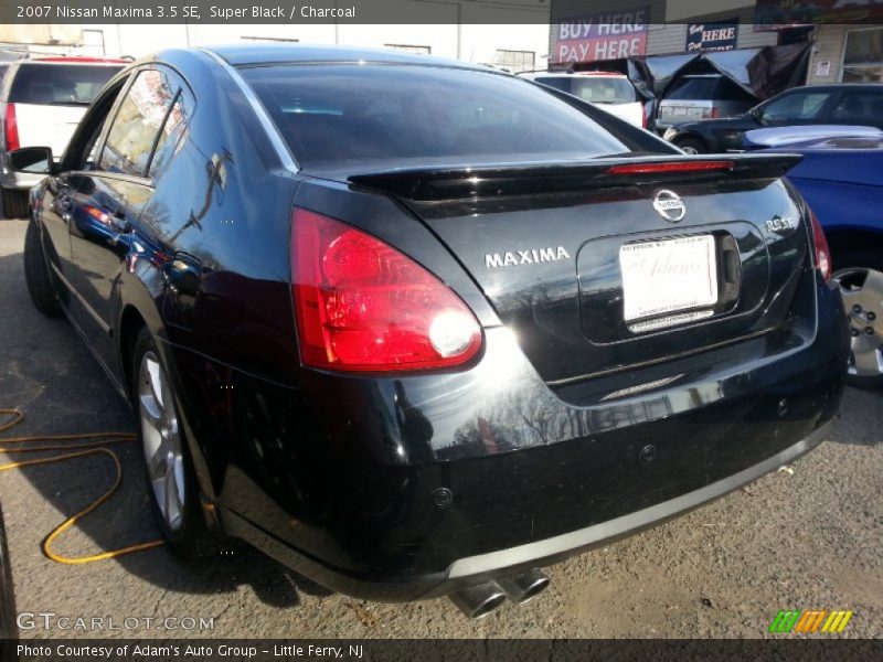 Super Black / Charcoal 2007 Nissan Maxima 3.5 SE