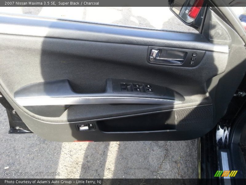Super Black / Charcoal 2007 Nissan Maxima 3.5 SE