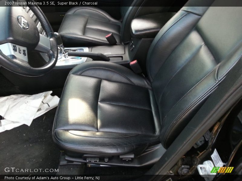 Front Seat of 2007 Maxima 3.5 SE