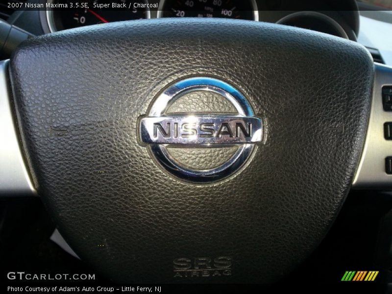 Super Black / Charcoal 2007 Nissan Maxima 3.5 SE