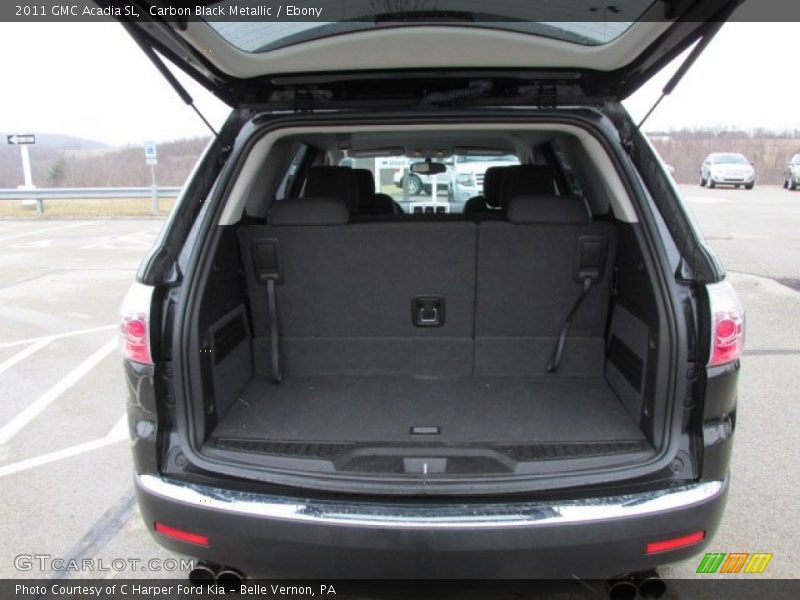 Carbon Black Metallic / Ebony 2011 GMC Acadia SL