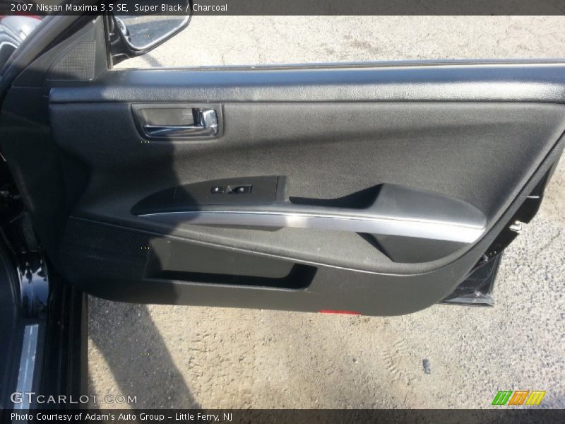 Super Black / Charcoal 2007 Nissan Maxima 3.5 SE