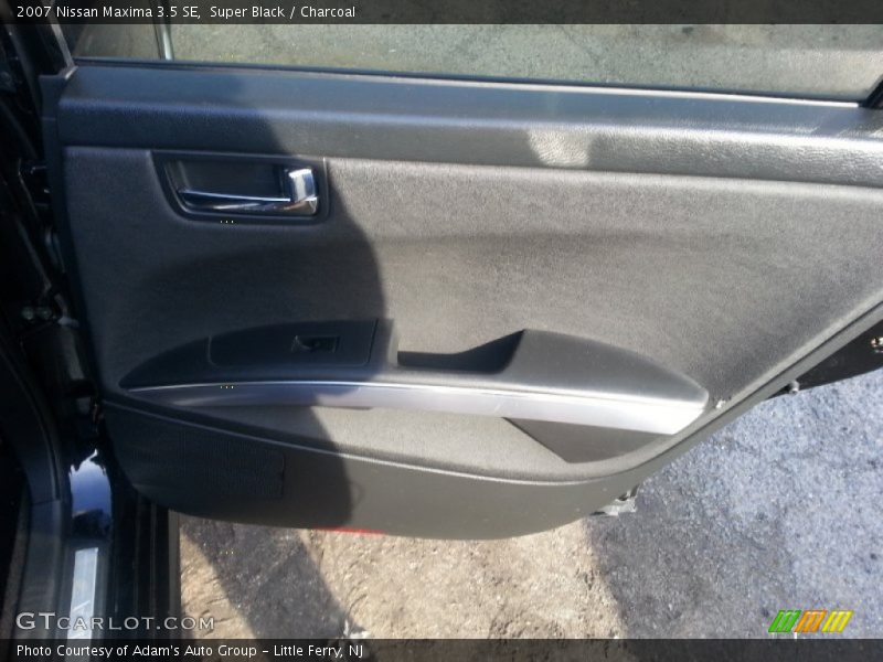 Super Black / Charcoal 2007 Nissan Maxima 3.5 SE