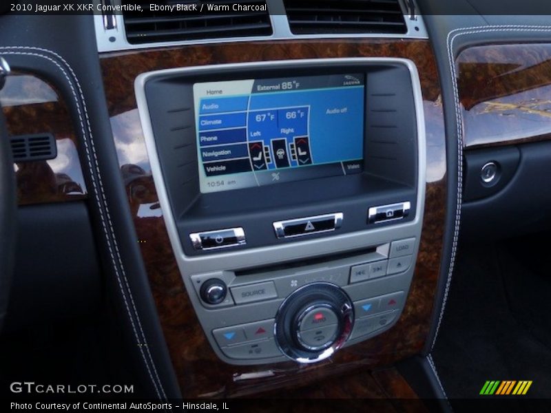 Controls of 2010 XK XKR Convertible