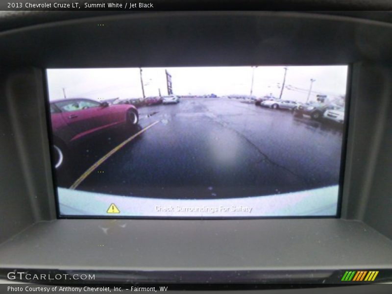 Summit White / Jet Black 2013 Chevrolet Cruze LT