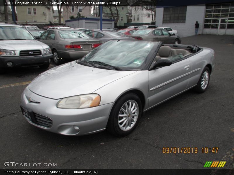 Front 3/4 View of 2001 Sebring LXi Convertible