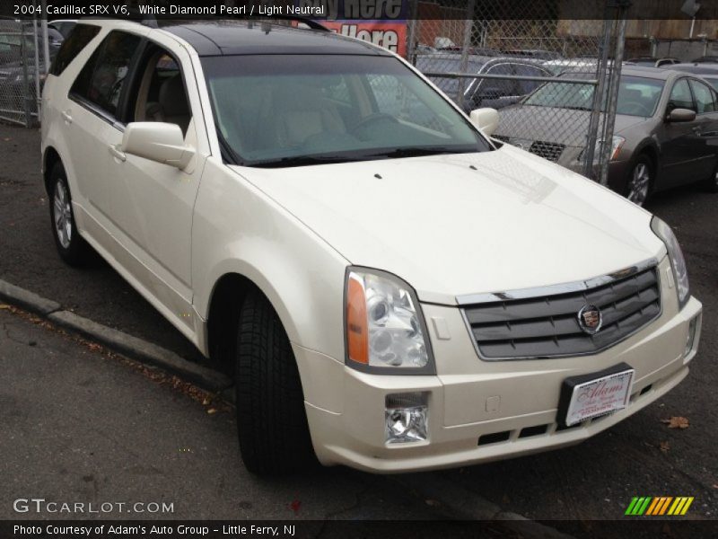 White Diamond Pearl / Light Neutral 2004 Cadillac SRX V6