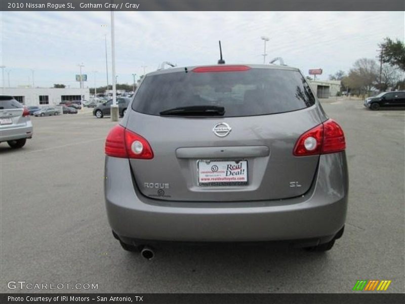 Gotham Gray / Gray 2010 Nissan Rogue SL