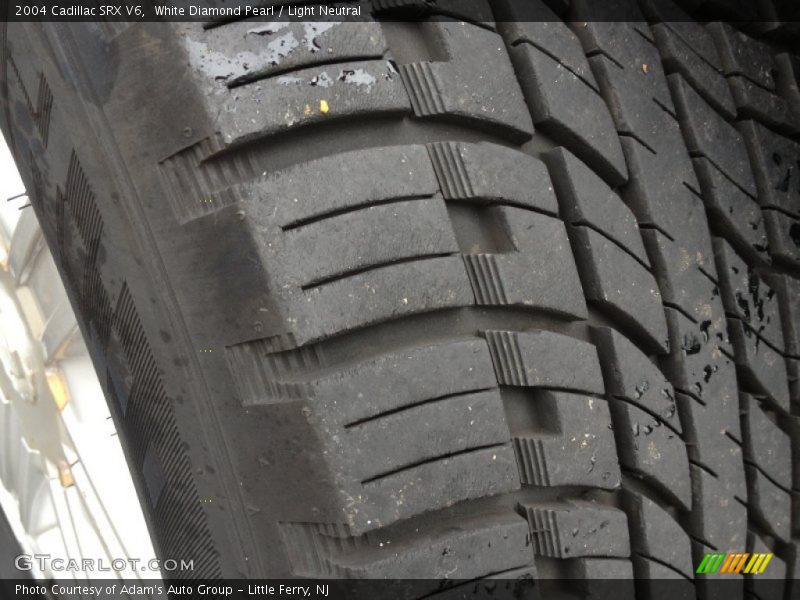White Diamond Pearl / Light Neutral 2004 Cadillac SRX V6