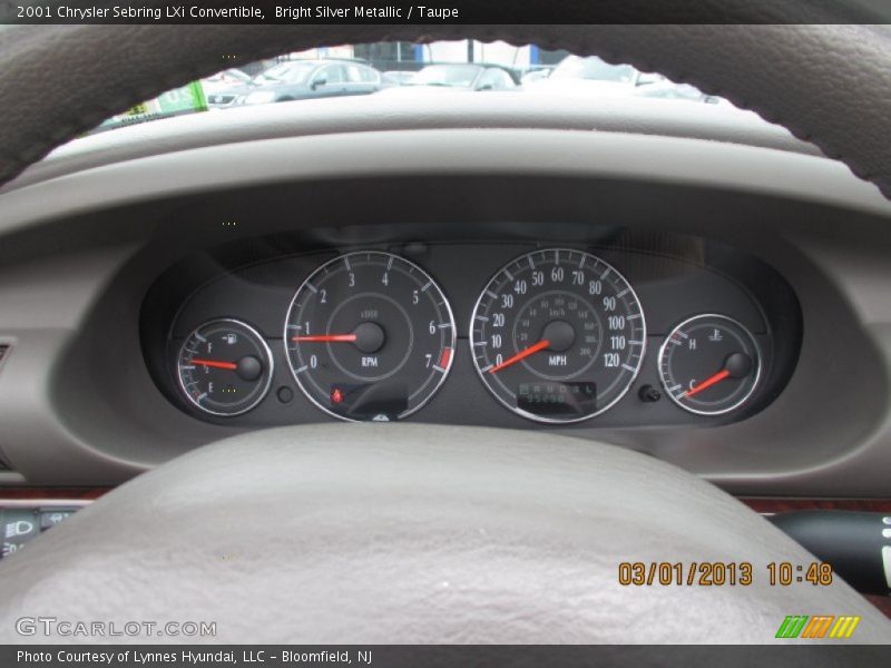  2001 Sebring LXi Convertible LXi Convertible Gauges