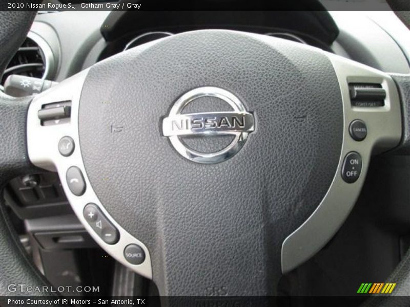 Gotham Gray / Gray 2010 Nissan Rogue SL