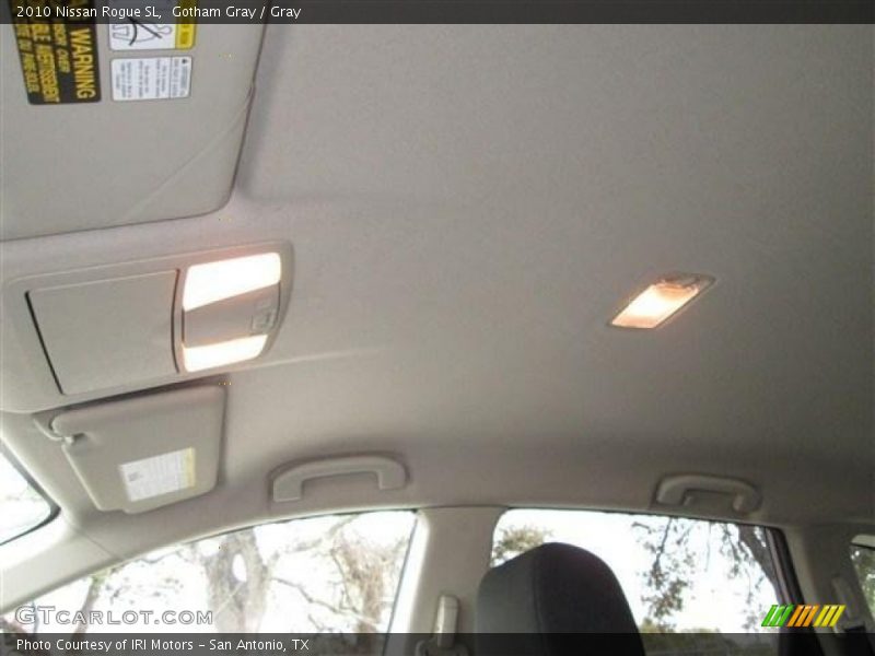 Gotham Gray / Gray 2010 Nissan Rogue SL