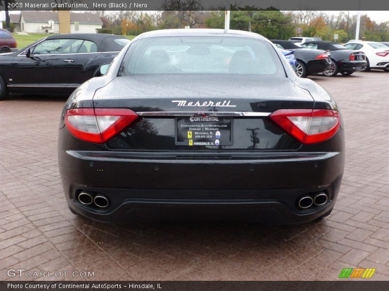 Nero (Black) / Nero 2008 Maserati GranTurismo