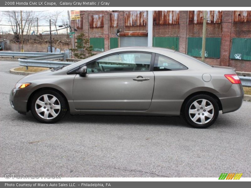  2008 Civic LX Coupe Galaxy Gray Metallic