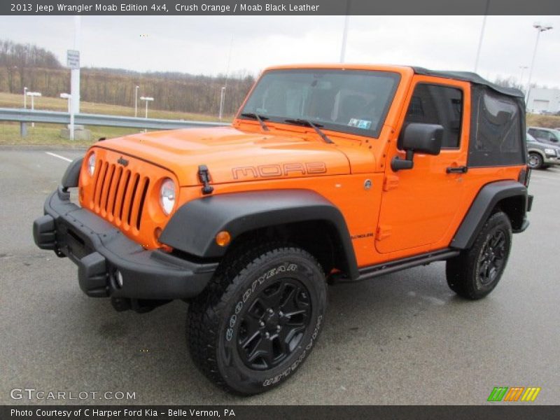 Front 3/4 View of 2013 Wrangler Moab Edition 4x4