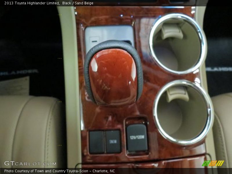 Black / Sand Beige 2013 Toyota Highlander Limited