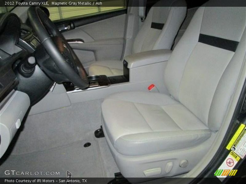 Magnetic Gray Metallic / Ash 2012 Toyota Camry XLE