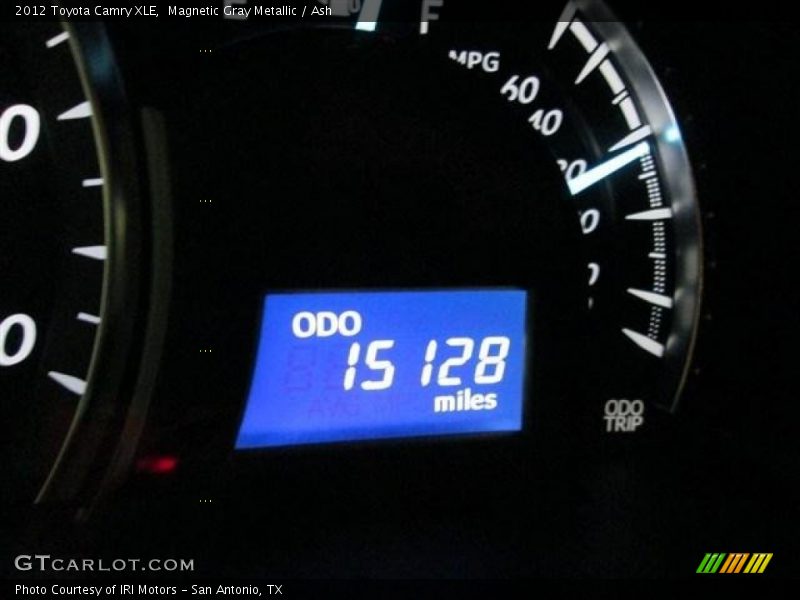 Magnetic Gray Metallic / Ash 2012 Toyota Camry XLE