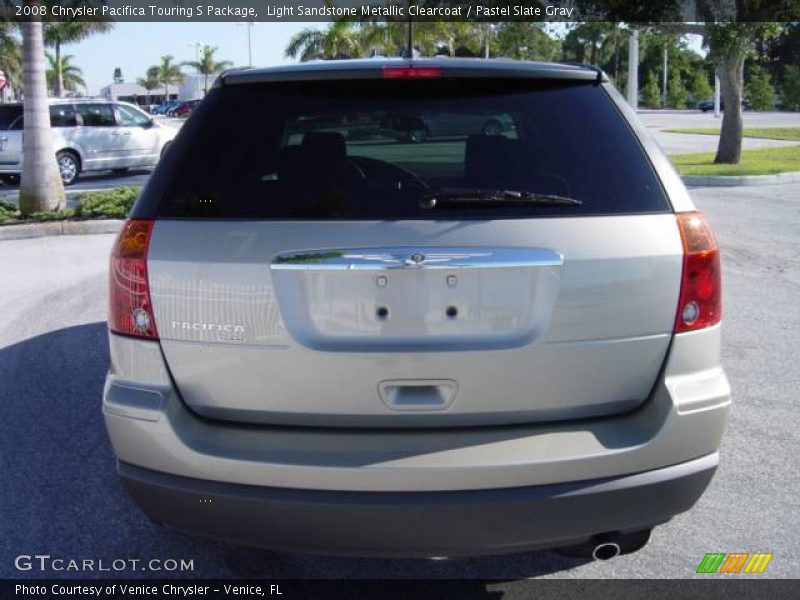 Light Sandstone Metallic Clearcoat / Pastel Slate Gray 2008 Chrysler Pacifica Touring S Package