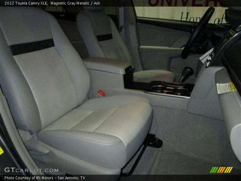 Magnetic Gray Metallic / Ash 2012 Toyota Camry XLE
