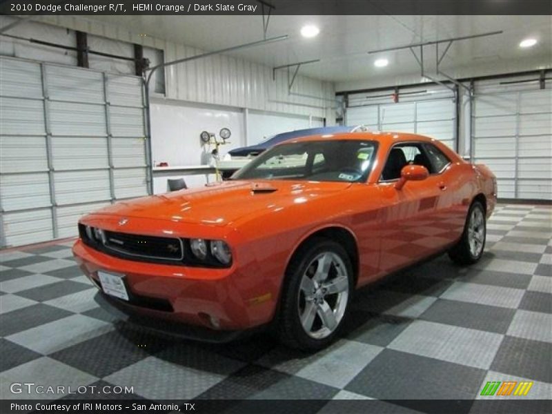 HEMI Orange / Dark Slate Gray 2010 Dodge Challenger R/T