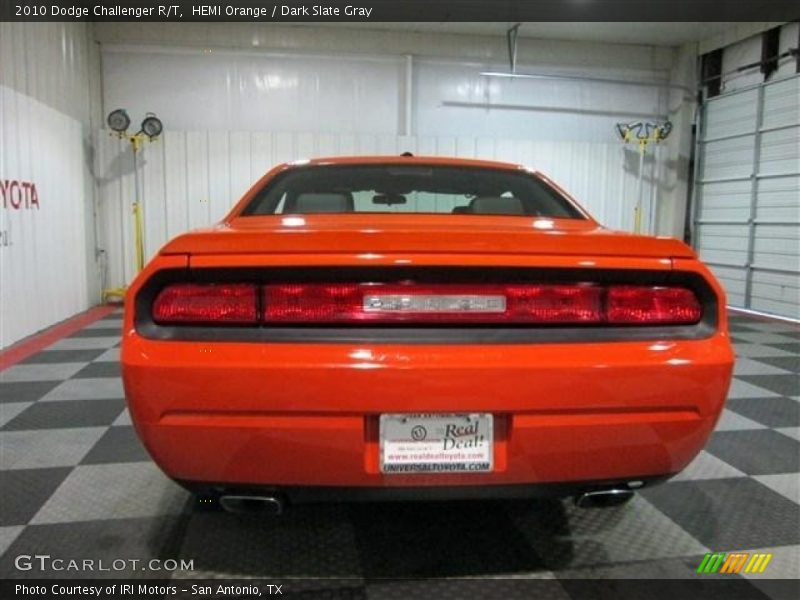 HEMI Orange / Dark Slate Gray 2010 Dodge Challenger R/T