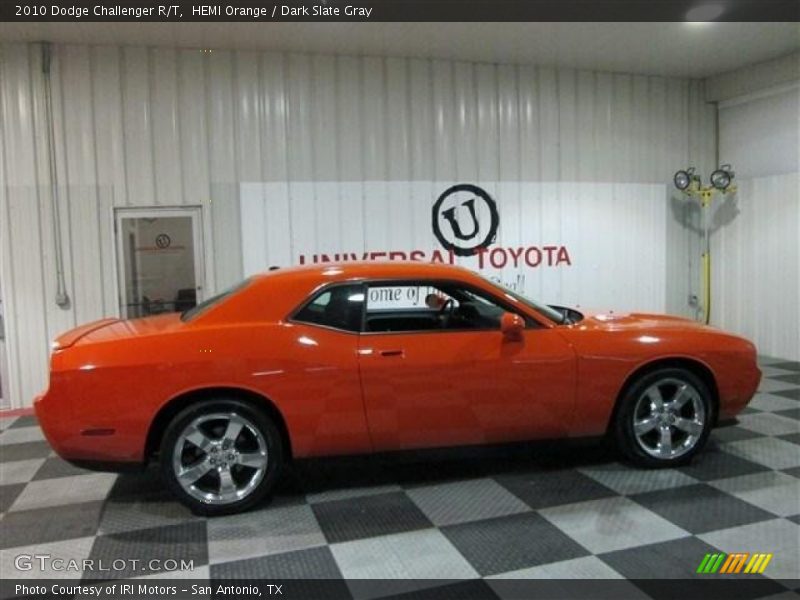 HEMI Orange / Dark Slate Gray 2010 Dodge Challenger R/T