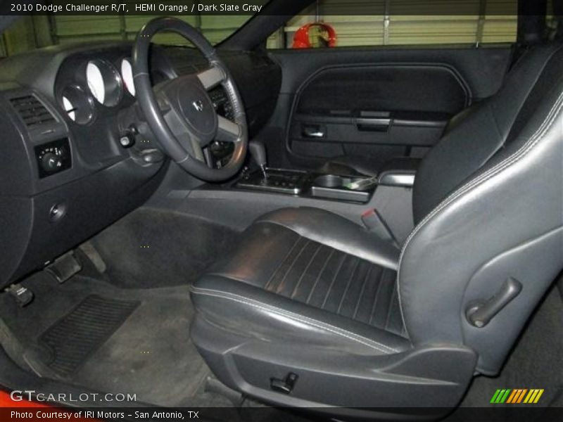 HEMI Orange / Dark Slate Gray 2010 Dodge Challenger R/T
