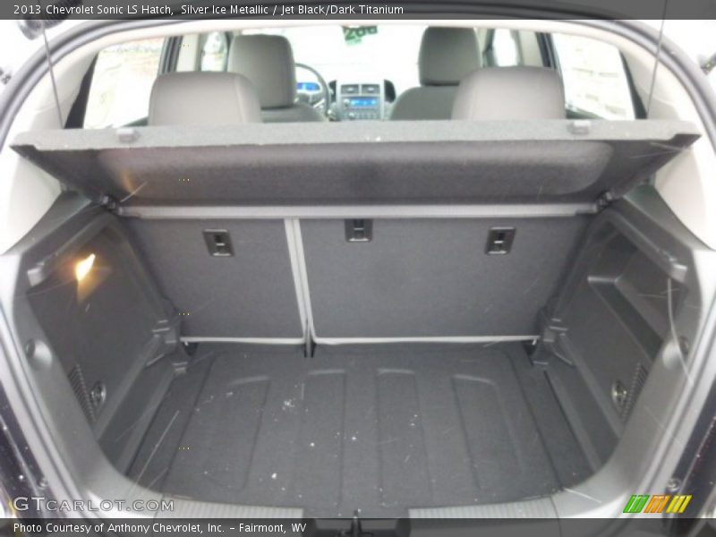 Silver Ice Metallic / Jet Black/Dark Titanium 2013 Chevrolet Sonic LS Hatch
