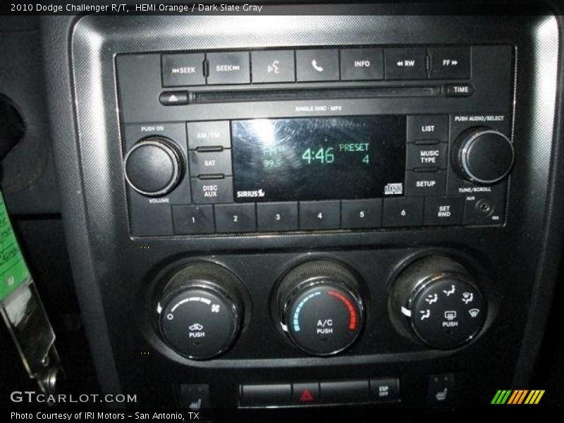 HEMI Orange / Dark Slate Gray 2010 Dodge Challenger R/T