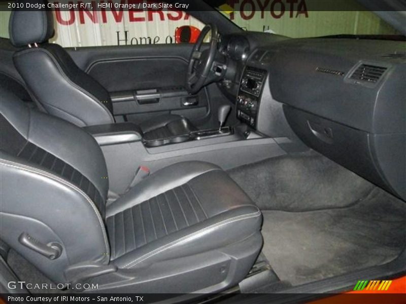 HEMI Orange / Dark Slate Gray 2010 Dodge Challenger R/T