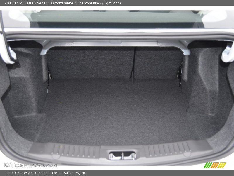 2013 Fiesta S Sedan Trunk