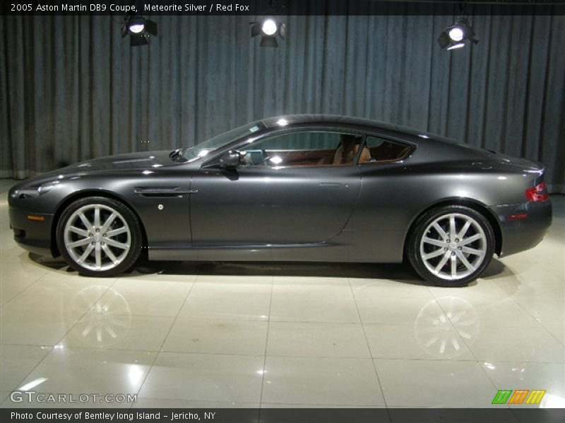Meteorite Silver / Red Fox 2005 Aston Martin DB9 Coupe