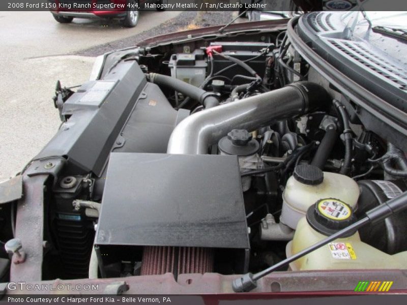 Mahogany Metallic / Tan/Castaño Leather 2008 Ford F150 King Ranch SuperCrew 4x4