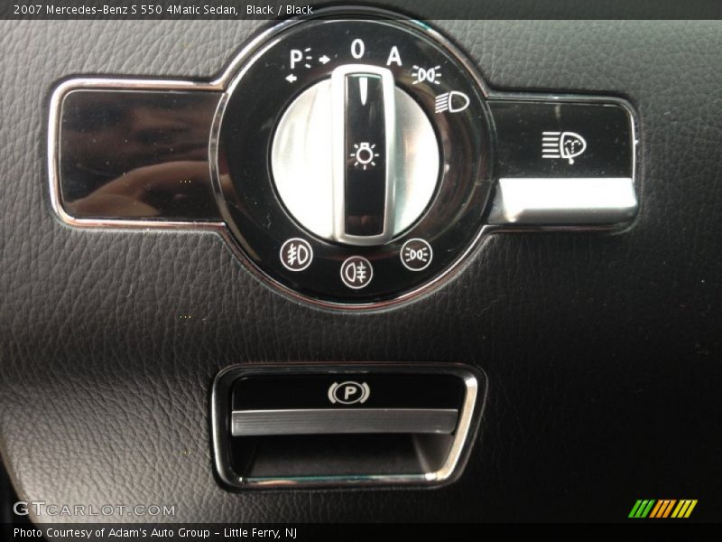 Black / Black 2007 Mercedes-Benz S 550 4Matic Sedan
