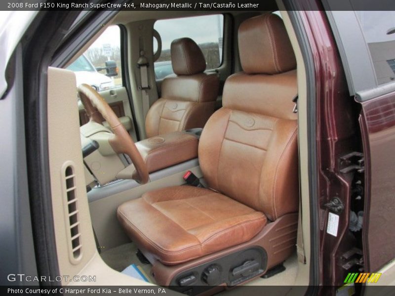 Front Seat of 2008 F150 King Ranch SuperCrew 4x4