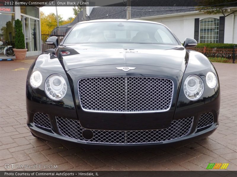 Onyx Black / Linen 2012 Bentley Continental GT