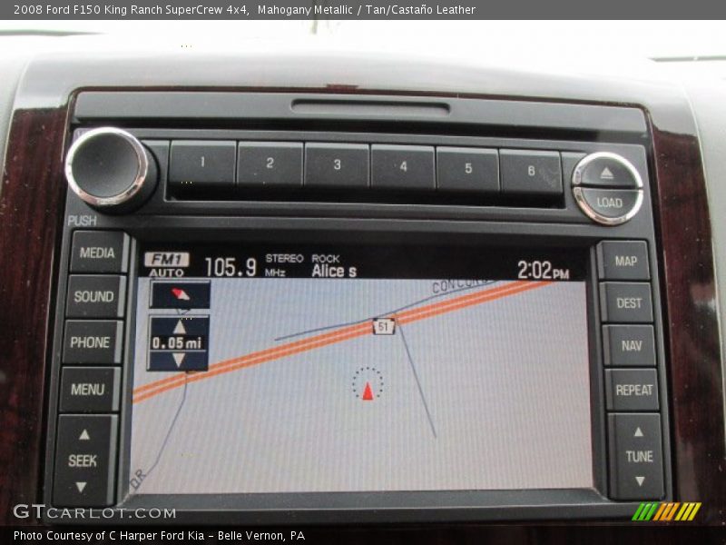 Navigation of 2008 F150 King Ranch SuperCrew 4x4