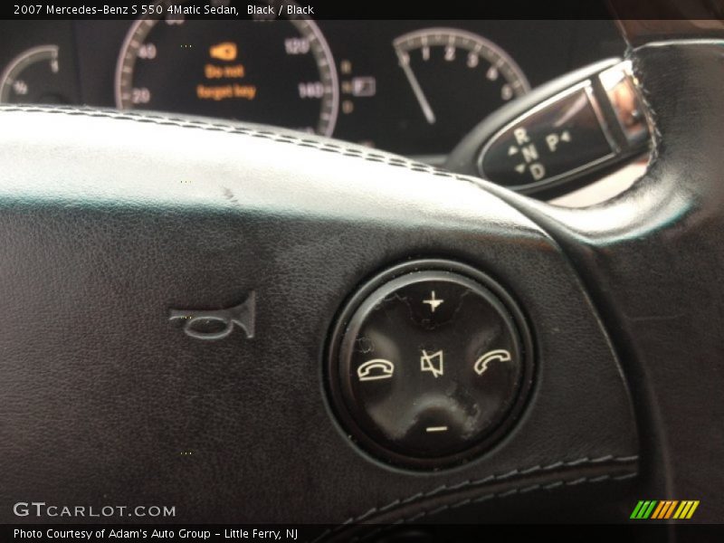 Black / Black 2007 Mercedes-Benz S 550 4Matic Sedan