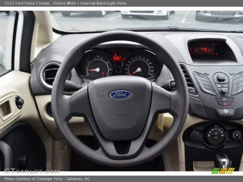  2013 Fiesta S Sedan Steering Wheel