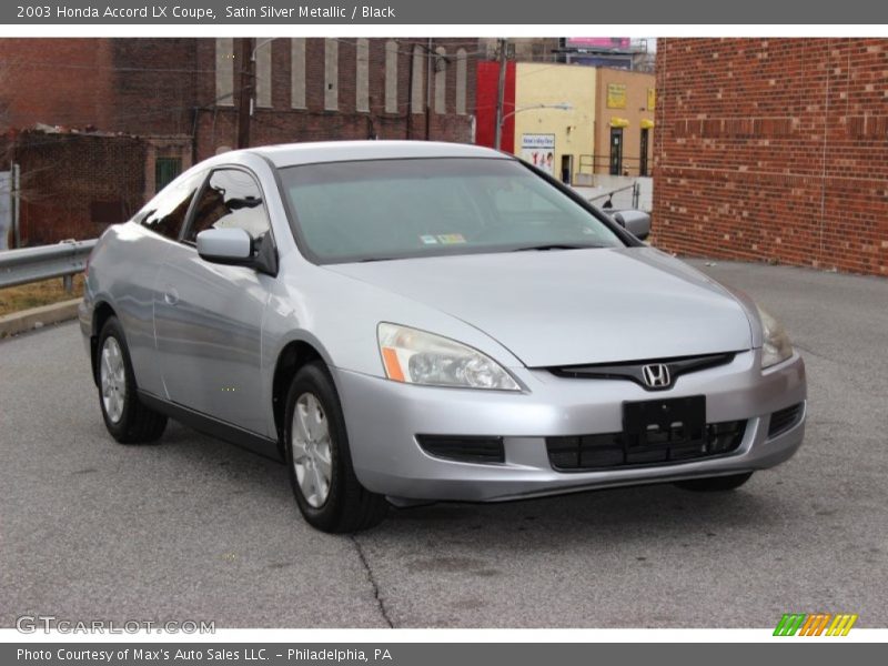 Front 3/4 View of 2003 Accord LX Coupe
