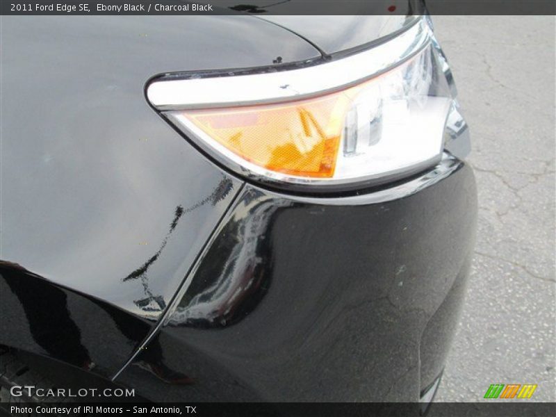 Ebony Black / Charcoal Black 2011 Ford Edge SE