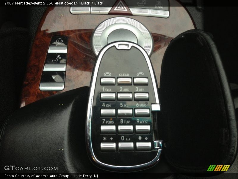 Black / Black 2007 Mercedes-Benz S 550 4Matic Sedan