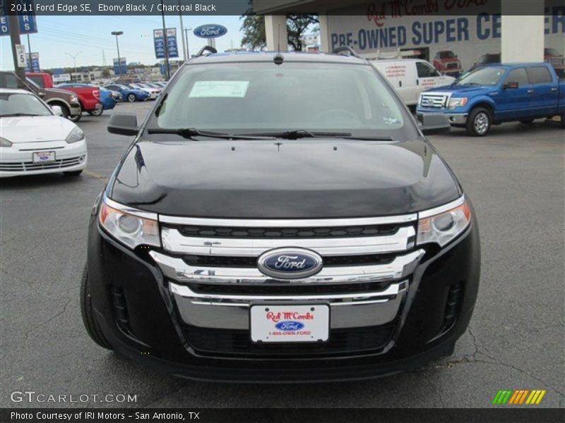 Ebony Black / Charcoal Black 2011 Ford Edge SE