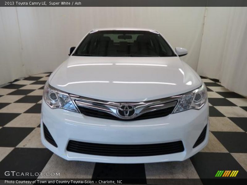 Super White / Ash 2013 Toyota Camry LE