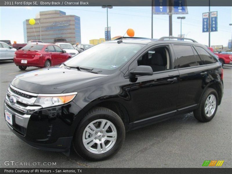 Ebony Black / Charcoal Black 2011 Ford Edge SE